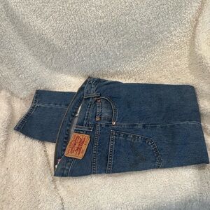 Levi's Blue Denim Jeans with Red Label
